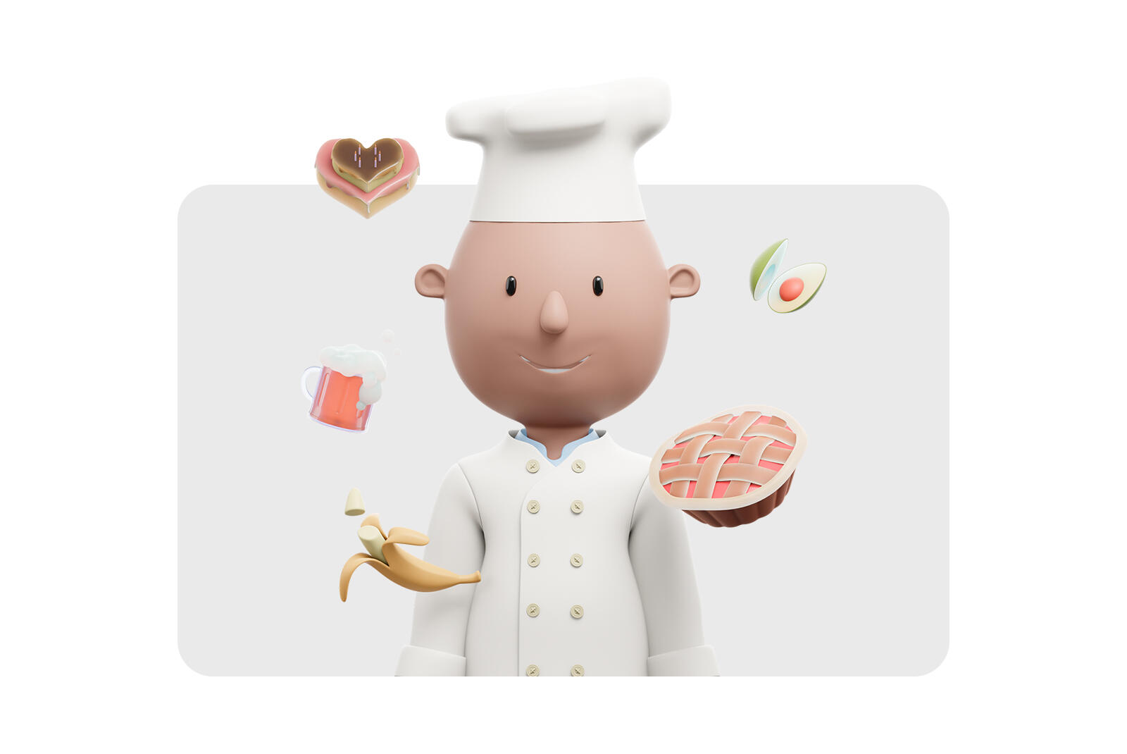 Showcase of 3D library of various 3D avatars named AVATARZ